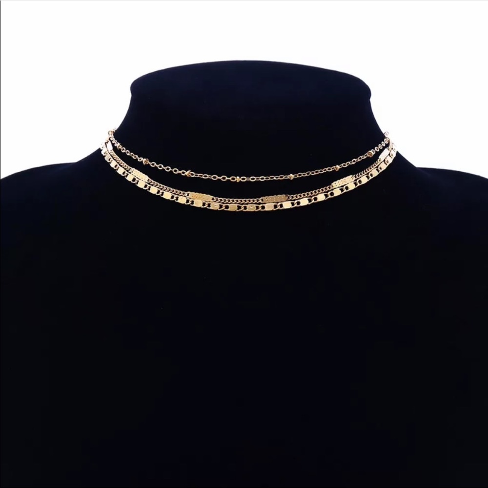• Ophelia • Layered Choker Set - Picture 3 of 4